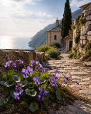 Violet Incense - 1/3 lb - from Mt Athos