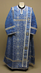 Deacon's Vestments: Blue #5 - 46-48 / 145