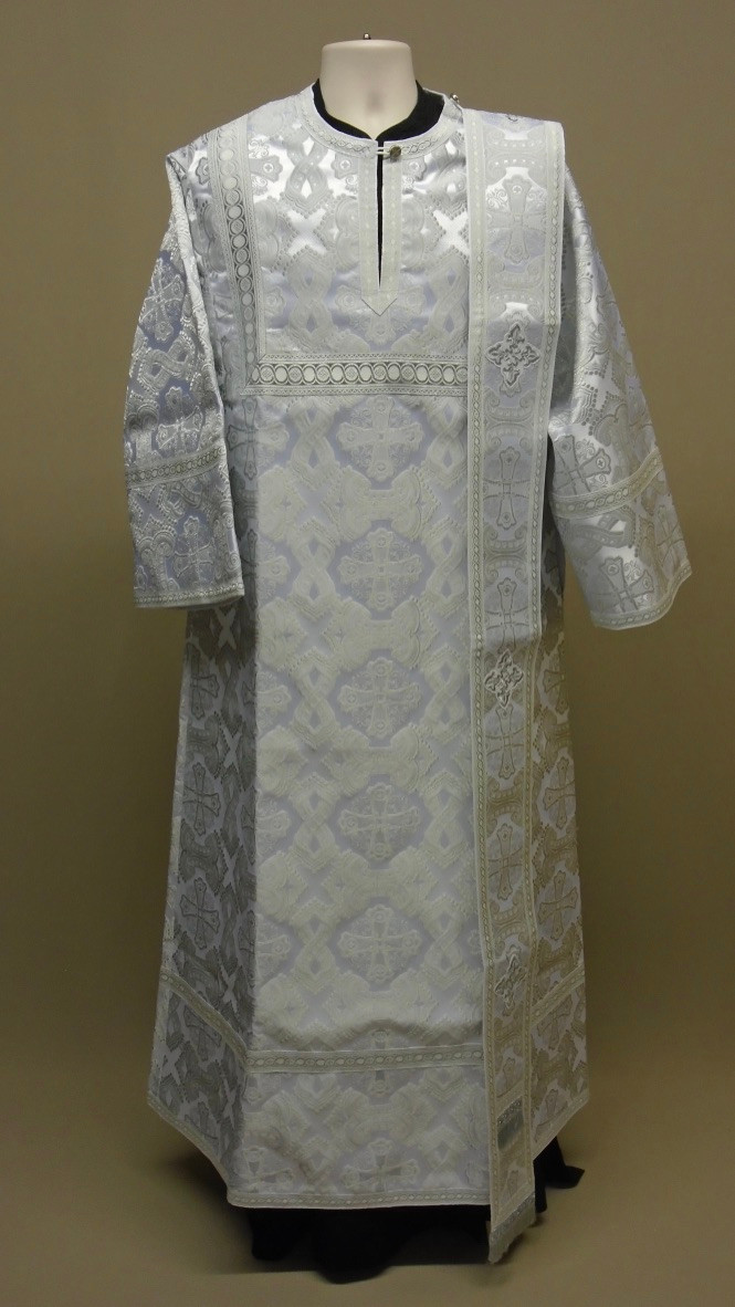 Deacon's Vestments White 9 54 / 150 St. Johns Monastery