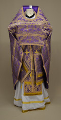 Russian Priest's Vestments: Purple #14 - 50/145