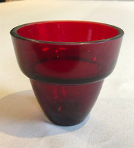 Red Votive Glass - Medium