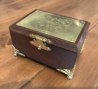 Brass/Wood Baptism Set #01