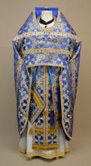 Russian Priest's Vestments: Blue #2 - 52/155