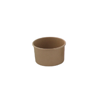 Envases color  Kraft para caliente o frio  7.8 oz