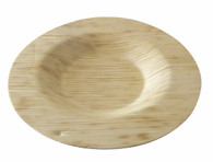 Bamboo Leaf Double Layer Small Plate - Dia:3.55in H:.4in