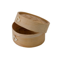 "DIM SUM" Mini envase para cocinar al vapor con tapa2.8" - 70mm / - H: 1.6" - 42mm 2.5oz - 73.9ml