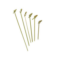 "NOSHI Brochetas con nudos de bamboo - 4.7" 