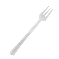 Mini tenedor transparente 3.72"