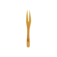 "Kamala" Mini tenedor de bamboo 3.54" - 90mm