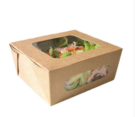 Caja de carton para ensaladas 5.9 x 5.3 x 2.5