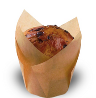 TULIPS - Golden Brown Silicone Baking Cup - 3oz