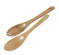 Piezas de servir en bambu