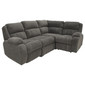 Cloth J Lounge Theatre Seating with Recliners & Storage