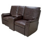 Brown Dual Recliner