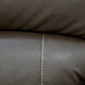 Pecan Brown with White Trim Swivel Chair