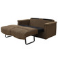 68" Natural Brown Tri Fold Sofa & Sleeper 3