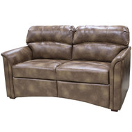 65" Caramel Macchiato RV Tri-Fold Sofa