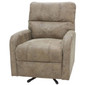 28" Smoked Tan Swivel Chair