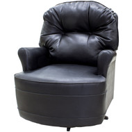 30" Black Swivel Chair