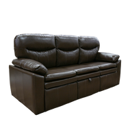 RV 77" Brown Trifold Sofa