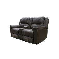 Thomas Payne 67" Dual Recliner with Storage and Cup Holder