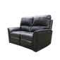 59 Inch Black Reclining sofa for RV's