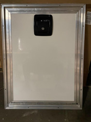 Clearance RV Baggage Door Square Corners 24.25 x 25.375