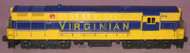 2331 Virginian FM Trainmaster: Blue / Yellow (7)