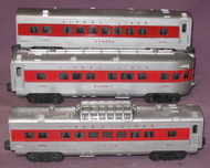 2442, 2444 & 2446 Lionel Lines Passenger Set (6)