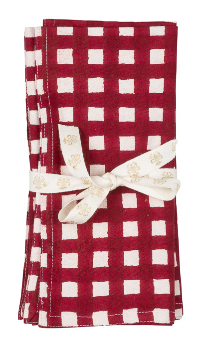 Chamois Red Napkin