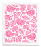 Swedish dishcloth Robins Pink