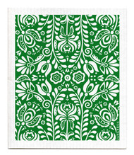 Swedish Dishcloth - Scandi Bloom - Green