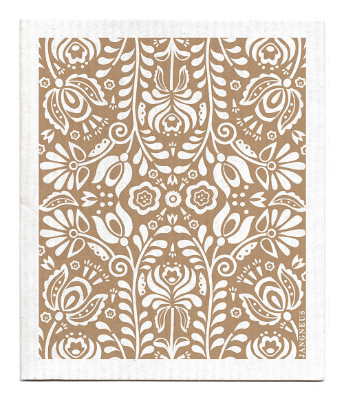 Swedish dishcloth Scandi Bloom Sand