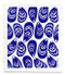 Swedish dishcloth Mussels - Blue