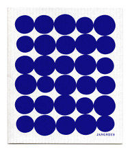 Swedish Dishcloth - Spots - Blue