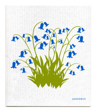 Swedish Dishcloth - Bluebells - Blue