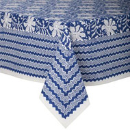 Tablecloth - Lakhsmi - Blue from Bungalow in Denmark
