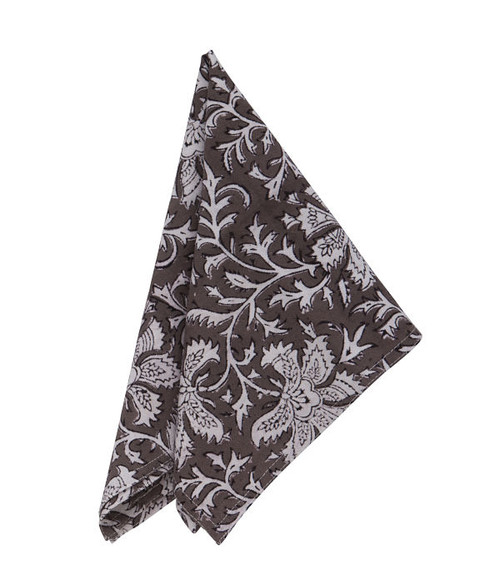 Napkin - Lakhsmi - Clay - 18"SQ from Bungalow in Denmark