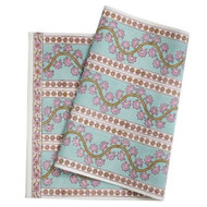 Table Runner - Orchid - Turquoise - 20"x 63" 