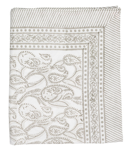 Tablecloth Amrita grey from Danish designer Chamois