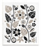 Swedish Dishcloth - Garden - Black Swedish Dishcloth - Garden - Black