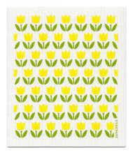 Swedish Dishcloth - Tulip Small - Yellow