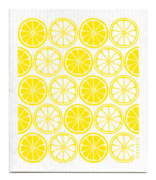 Amazing Swedish Dishcloth - Yellow Citrus - Thumbnail 2