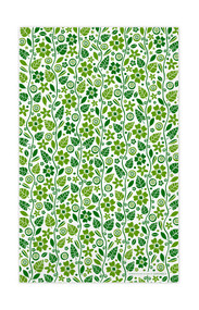 Swedish Kitchen Towels - Garden - Green