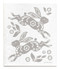 Jangneus Swedish dishcloth, Hare Grey, 100% biodegradable