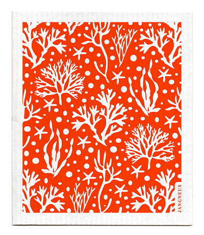 Swedish Dishcloth - Squirrel - Orange - Esthetic Living