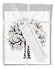 Bundle - Grey Leaves- Black Tree