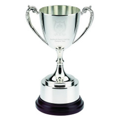 Silver Bright Plated Traditional Cup - 13"