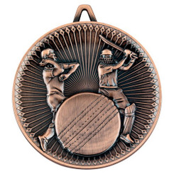 Cricket Deluxe Medal - Bronze 2.35"