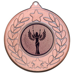 Stars And Wreath Medal - Bronze 2"